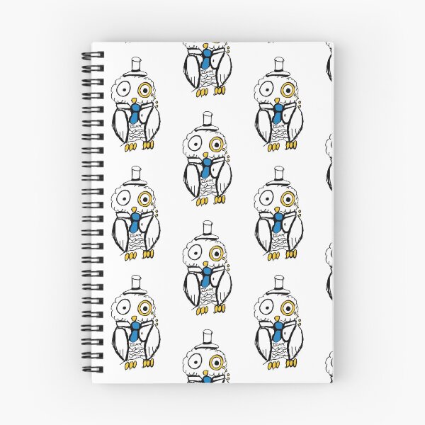 Aperçu de l'œuvre Hibou dapper créée et vendue par Nerdygeekflower.