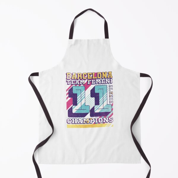 Item preview, Barcelona Femeni Champions - Alexia 11 (college style) designed and sold by Numero14.