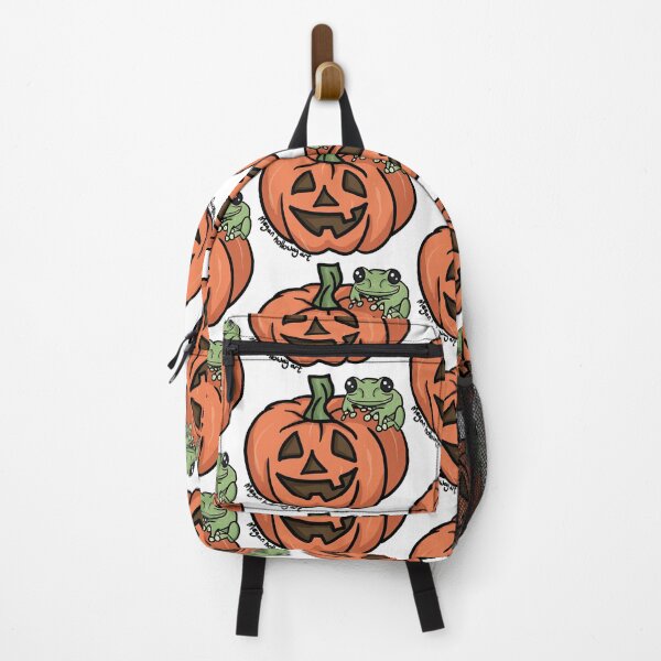 Item preview, Pumpkin Frog designed and sold by Megan Holloway Art.