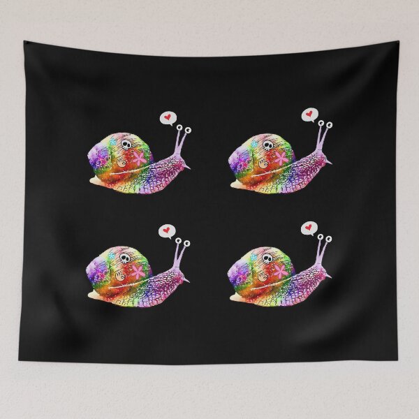 Item preview, Funky Colorful Rainbow Spectrum Cartoon Graffiti Snail Art Bundle Pack 1 designed and sold by Cawaiico.