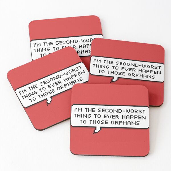 Item preview, Technoblade Quote: I'm the Second-Worst Thing to Ever Happen to Those Orphans designed and sold by BernieGrant.