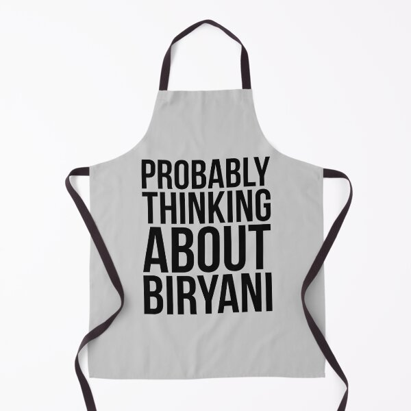 Item preview, Probably Thinking About Biryani designed and sold by kamrankhan.