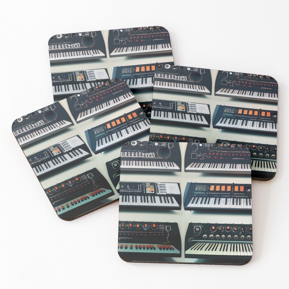 Item preview, Coasters (Set of 4) designed and sold by metaverseoz.