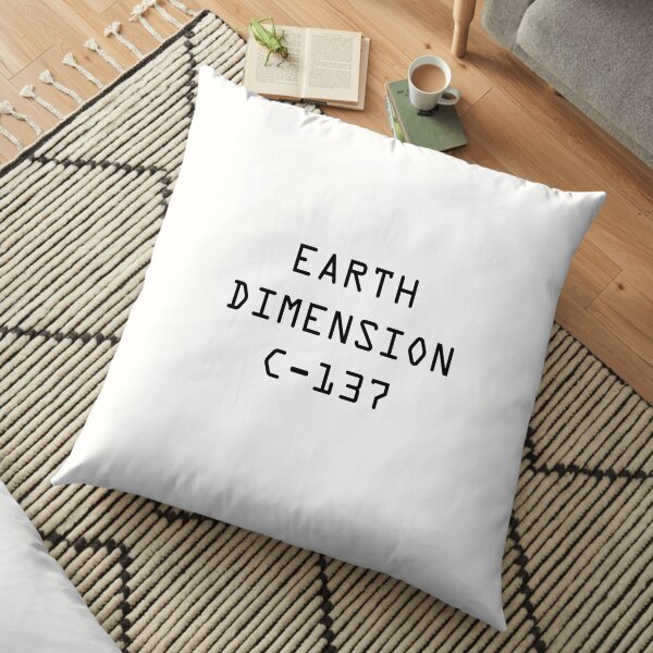Earth Dimension C-137 Floor Pillow