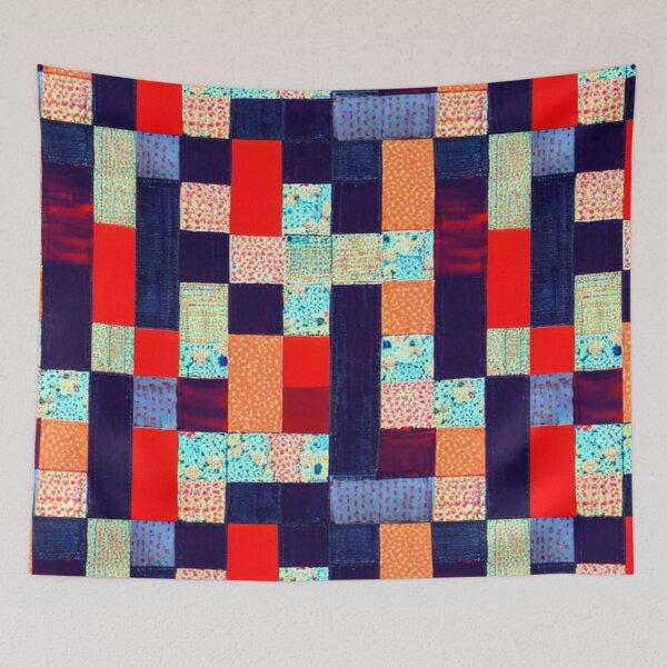 Item preview, patchwork quilt designed and sold by Music-design-22.