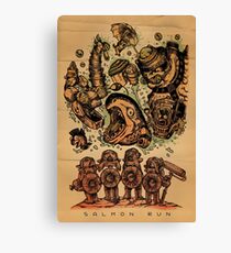 Salmonids Canvas Print