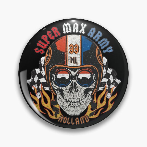 Item preview, Super Max Army Skull - Zandvoort designed and sold by Numero14.