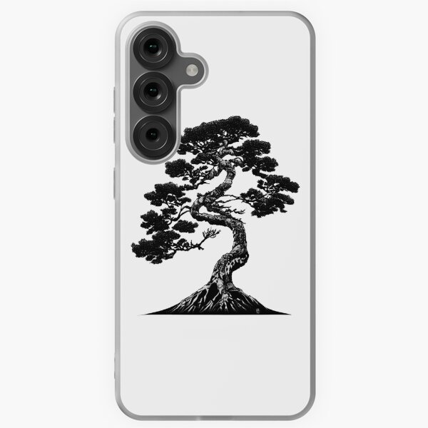 Item preview, Peaceful Black Bonsai Tree designed and sold by ArtoftheAdrift.