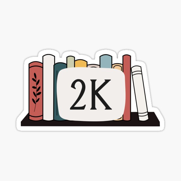 Item preview, 2 Thousand Word Count NaNoWriMo Sticker Design designed and sold by KeelasChronicle.