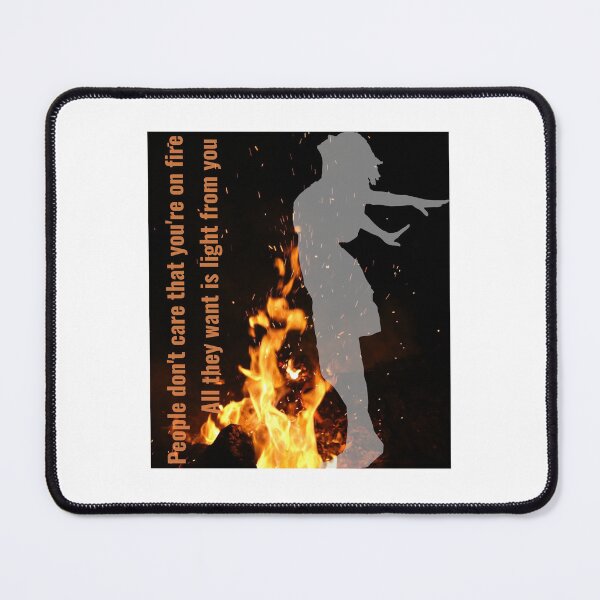 Item preview, fire burning heart designed and sold by bestdresspoint.