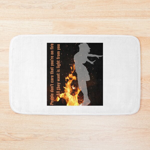 Item preview, fire burning heart designed and sold by bestdresspoint.