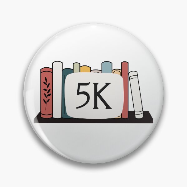 Item preview, 5 Thousand Word Count NaNoWriMo Sticker Design designed and sold by With Graceful Purpose.