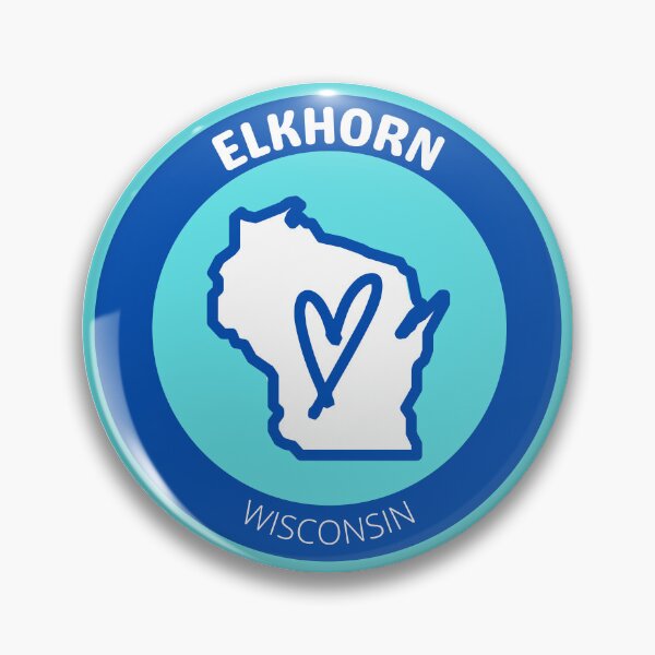 Item preview, ELKHORN WISCONSIN - BLUE LOVE designed and sold by jrno11.