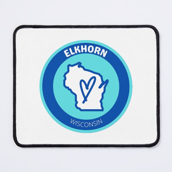 Item preview, ELKHORN WISCONSIN - BLUE LOVE designed and sold by jrno11.
