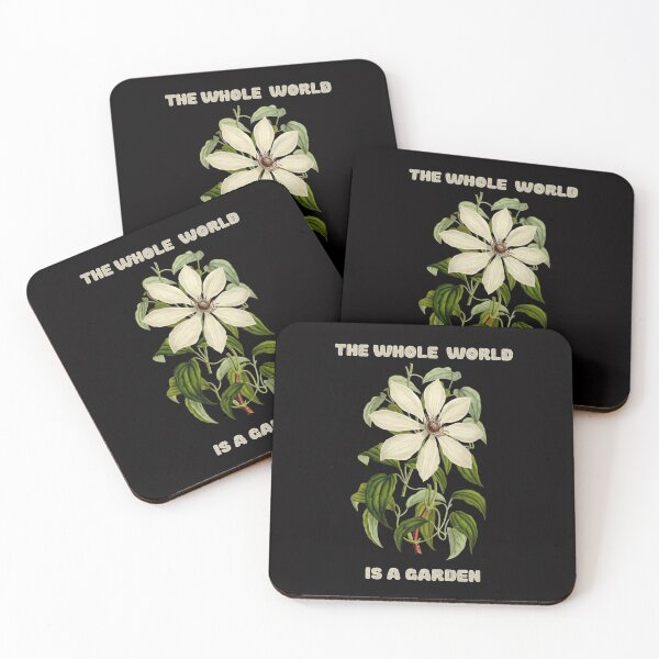 Item preview, THE WHOLE WORLD IS A GARDEN designed and sold by netdota.