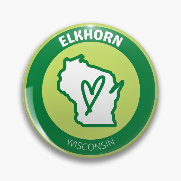 Item preview, ELKHORN WISCONSIN - GREEN LOVE designed and sold by jrno11.
