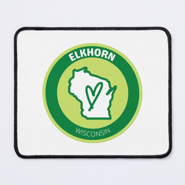 Item preview, ELKHORN WISCONSIN - GREEN LOVE designed and sold by jrno11.