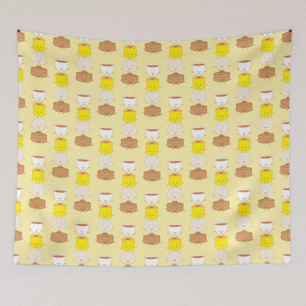 Item preview, Dim Sum (har gow siu mai steamer tea) | by queenie's cards designed and sold by queeniescards.