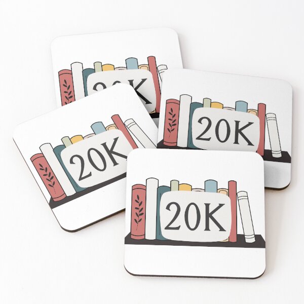 Item preview, 20 Thousand Word Count NaNoWriMo Sticker Design designed and sold by With Graceful Purpose.