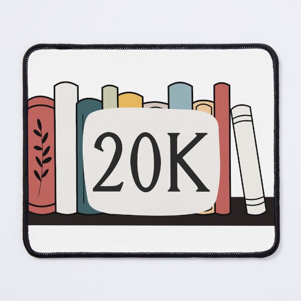 Item preview, 20 Thousand Word Count NaNoWriMo Sticker Design designed and sold by With Graceful Purpose.