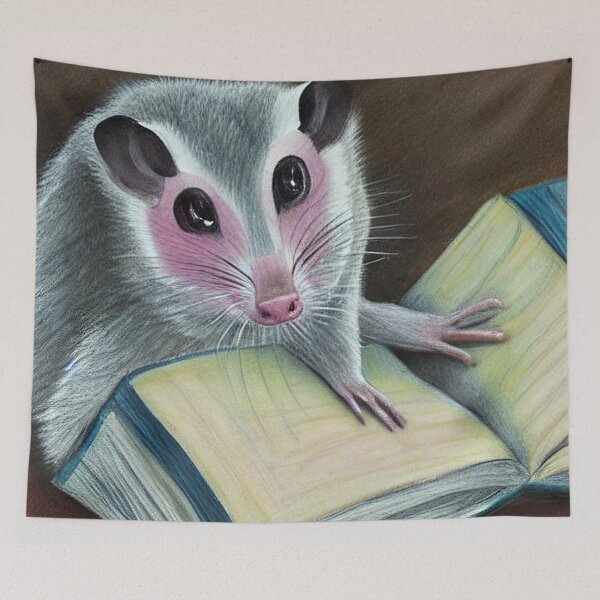 Item preview, Literary Possum designed and sold by SubtleSplit.