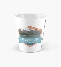 Glacier National Park Graphic Badges Tall Mug