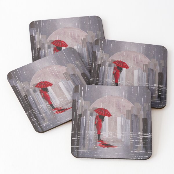 Item preview, Avoiding the Puddles designed and sold by Deborah Malcolm Art.