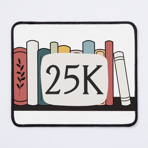 Item preview, 25 Thousand Word Count NaNoWriMo Sticker Design designed and sold by With Graceful Purpose.