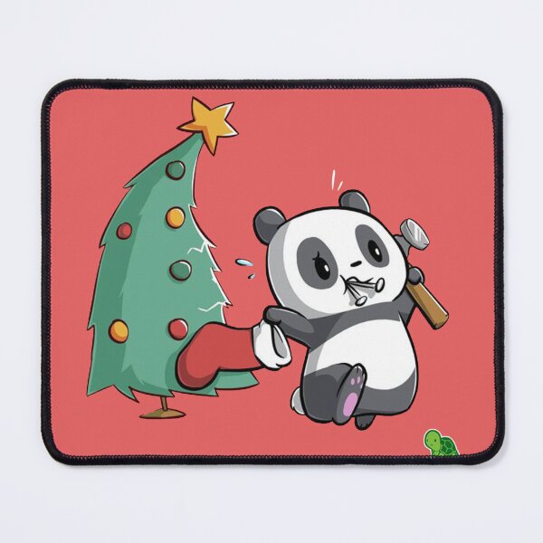 Item preview, Christmas gift marry Christmas cute panda designed and sold by noha alzohbi.