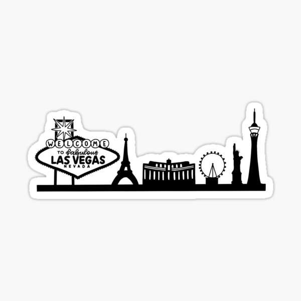 RightMea America-Las Vegas Skyline Sticker Wall Art Decals Colorful Cities  Landscape Vinyl Wall Deco…See more RightMea America-Las Vegas Skyline