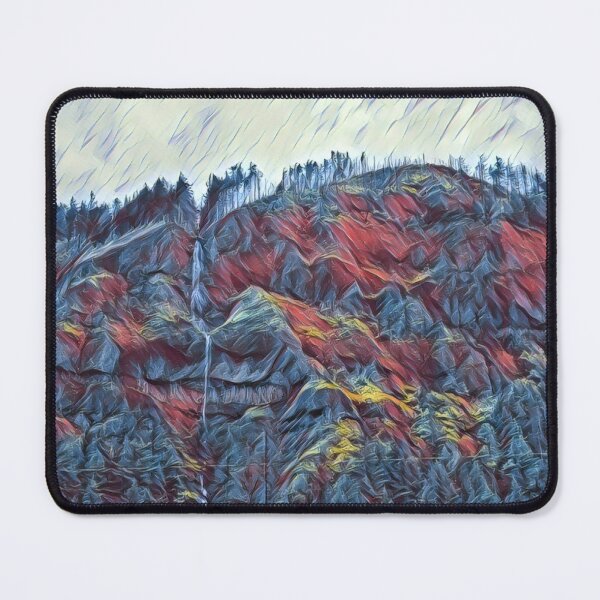 Item preview, Cliff-Side Waterfall - Nature designed and sold by MistyMorningsOR.
