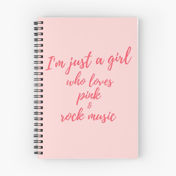 Item preview, I'm just a girl who loves pink and rock music. designed and sold by Apkdesigner.
