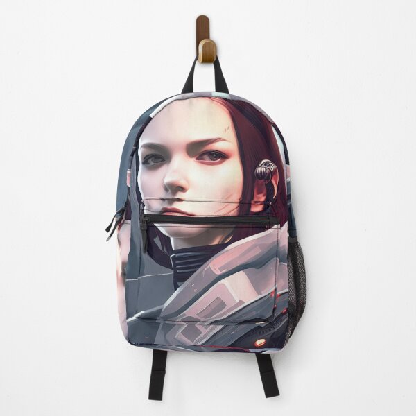 Item preview, Espia femenina con ropa futurista designed and sold by Artaverse.