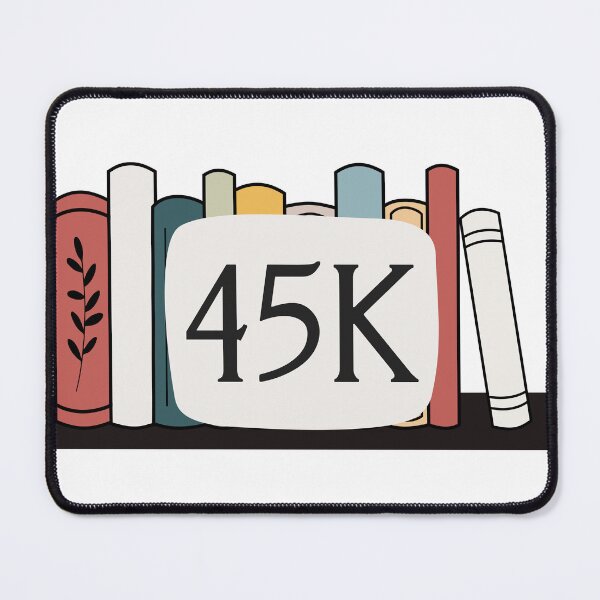 Item preview, 45 Thousand Word Count NaNoWriMo Sticker Design designed and sold by With Graceful Purpose.