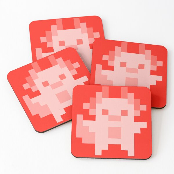 Item preview, Little Red Pixel Axolotl designed and sold by rin3d .
