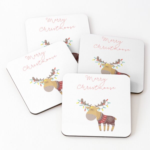 Item preview, Merry ChristMoose, Moose Christmas, Willow Days designed and sold by avit1.