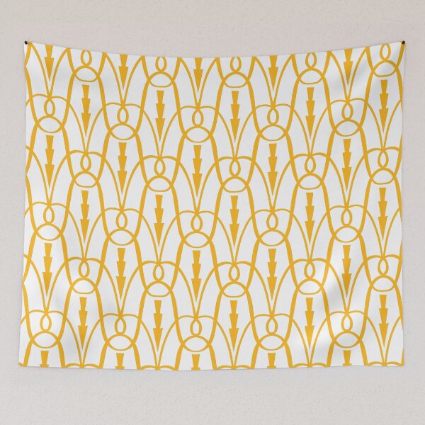 Item preview, Art deco geometrical waves designed and sold by NatGonzalez.