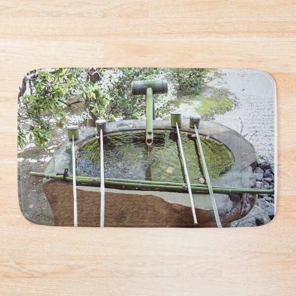 Item preview, Beautiful Calm Zen Fountain Kyoto Garden Japan designed and sold by XIX361ART.