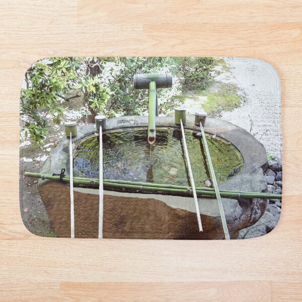 Item preview, Beautiful Calm Zen Fountain Kyoto Garden Japan designed and sold by XIX361ART.