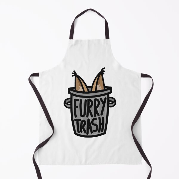 Item preview, Furry Trash, trashcan with ears designed and sold by ZephyCreations.
