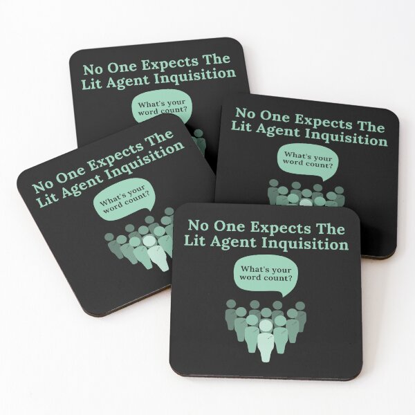 Item preview, No One Expects The Lit Agent Inquisition designed and sold by TheKnightWriter.