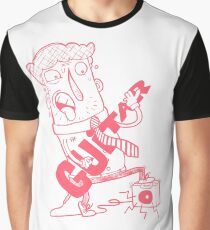 Guitar - Mr. Wordsmith Graphic T-Shirt