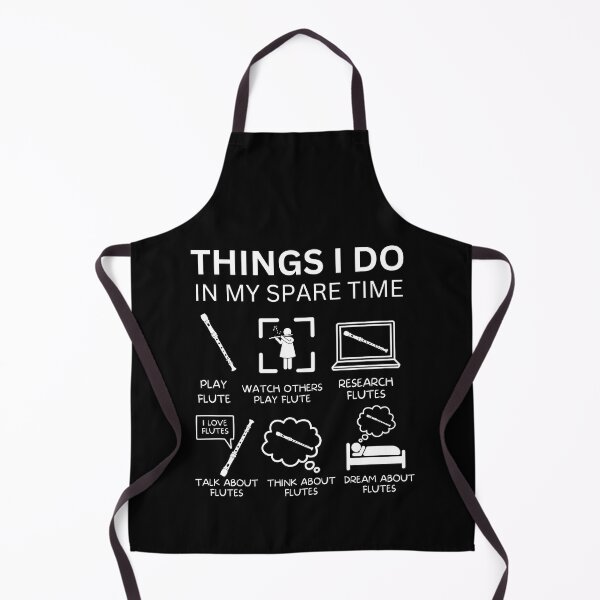 Item preview, Things I Do In My Spare Time For Flute Player And Orchestra Musicians As A Jazz Flutist designed and sold by Funwithmusic.