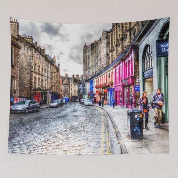 Item preview, Grassmarket Edinburgh, Scotland, Top Of The Hill designed and sold by Paul Thompson Photography.