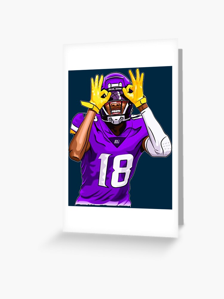 Handmade Birthday Card - Minnesota Vikings Football Team