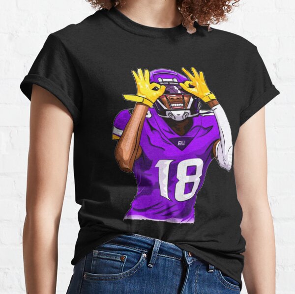 Men's BOSS X NFL Black Minnesota Vikings Trap T-Shirt