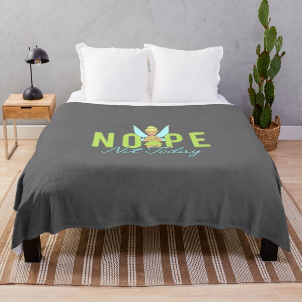 Item preview, Tinker Bell Nope Not Today Tshirt Tinkerbell Color designed and sold by chibili.