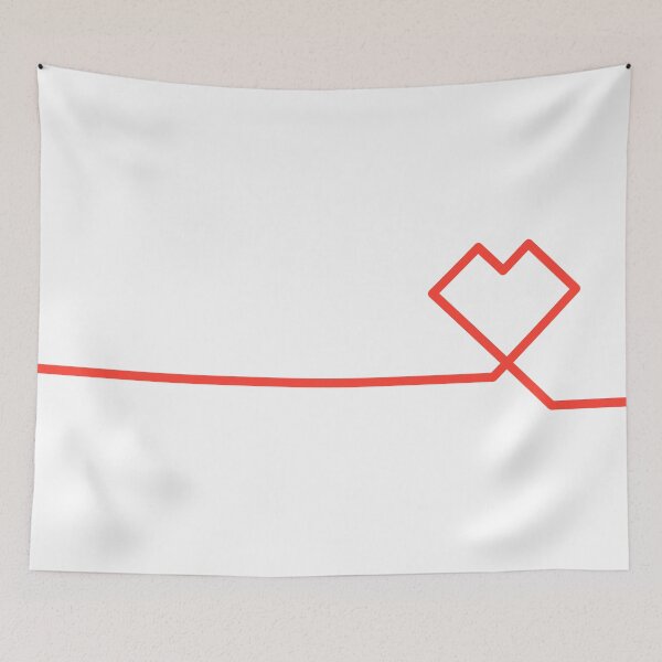 Item preview, Heart one line : Red designed and sold by Amilaz.