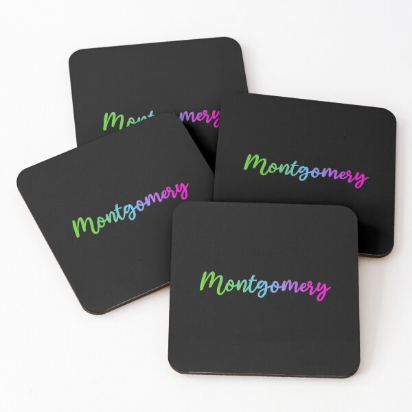 Item preview, Montgomery - Alabama - rainbow name of city - American city designed and sold by ALLURE-minimal.