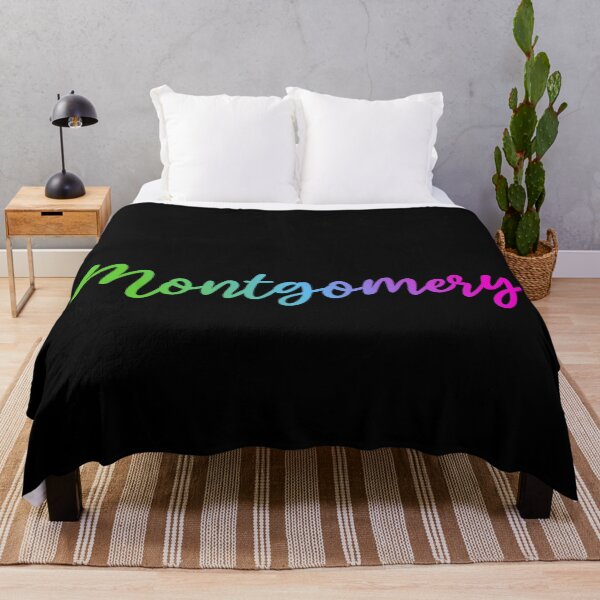 Item preview, Montgomery - Alabama - rainbow name of city - American city designed and sold by ALLURE-minimal.